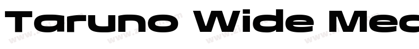 Taruno Wide Med字体转换 Taruno Wide Med字体转换